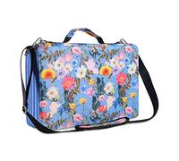 Shulaner Estuche 500 para 500 lápices de Colores o 340 bolígrafos de Gel de Colores, Bolsa de bolígrafo de Tela compuesta de Gran Capacidad con 5 Cremalleras Cerradas - Azul, Ranuras Grandes