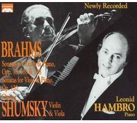 Shumsky & Hambro - Brahms:Sonatas For Violin And Piano