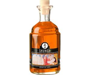 Shunga Aceite Afrodisíaco Aroma de Naranja, Color Naranja - 100 ml