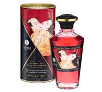 Shunga Aceite Calentador Afrodisíaco Vino Espumoso de Fresa 100ml