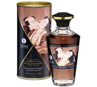 SHUNGA - ACEITE DE MASAJE CON EFECTO CALOR SABOR CHOCOLATE INTENSO 100 ML