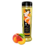 SHUNGA Aceite De Masaje Erótico Estimulante 240 ML - Aroma Sensual De Melocotón Para Experiencias Únicas