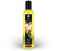 Shunga Aceite Orgánico Sweet Almond, Color Amarillo Translúcido - 250 ml (SH1112)
