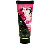 SHUNGA Crema Masaje Frambuesa 200 ML - Suave Textura Para Momentos De Placer