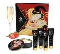 Shunga Geishas Secret Collection Strawberry Aceite de Masaje - 1 Pack