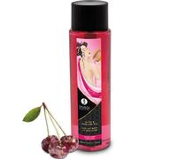 SHUNGA Gel De Baño Y Ducha Cereza 370 ML - Hidratación Con Aceites Naturales Para Un Ritual Sensorial