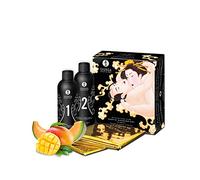 Shunga Gel Masaje Nuru, Aroma de Melón y Mango, Incoloro - 450 ml