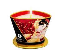 SHUNGA - MINI CARESS BY CANDELIGHT VELA MASAJE FRESAS Y CAVA 170 ML