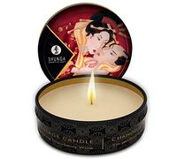 Shunga Vela de masaje Mini Caress by Candelight Vino 30 ml