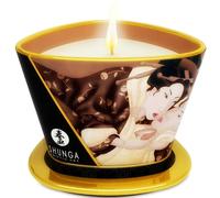 SHUNGA Mini Caress By Candlelight Chocolate 170 ML - Vela De Masaje Aromática Para Momentos Íntimos