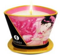 Shunga Mini Caress by Candlelight - Vela de masaje Rosas Afrodisíacas, 170 ml