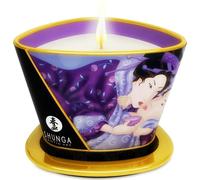 SHUNGA Mini Caress By Candlelight Vela Masaje Frutas Exóticas 170 ML - Aceite Caliente Para Un Masaje Sensual y Relajante