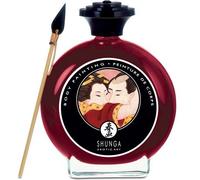 Shunga pintura corporal de fresas y champagne.
