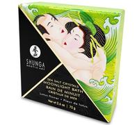 SHUNGA Sales De Baño Aromatizadas Lotus 75 Gr - Cristales Orientales Para Relajación En Tu Bañera