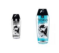 Shunga Toko Silicona Lubricante, Transparente - 165 ml & Shunga Lubricante, Aroma de Frutos Exóticos, Transparente - 165 ml