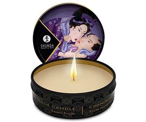 SHUNGA Vela Mini CANDLE Masajeador Caress by frutas exóticas 30 ml