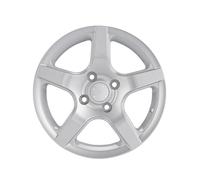 Shuogoufeng Store Compatible con Peugeot 308 ruedas forjadas pintadas en plata de 15 pulgadas de aleación de aluminio Ruedas