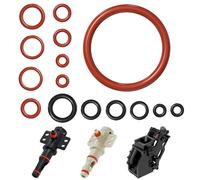 SHUOHONG 30 Piezas Maquina Cafe Juntas Toricas Silicona, Premium Kit Mantenimiento Arandelas de Goma, Ampliamente compatible Juntas de Goma, para Válvula Soporte, Válvula Vapor