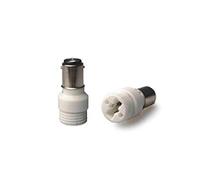 ShuoHui 2 adaptadores B15 B15D/BA15D a casquillo G9 convertidor para casquillo halógeno LED