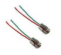 ShuoHui 2x casquillos B15 B15D/BA15D 1 filamento portalámparas base enchufe bombilla barco 12 V 24 V