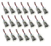 ShuoHui E10 - Casquillo E10 LED screw-mount pequeño soporte de bombilla E10 con base de alambre para experimentos en casa, accesorios de prueba eléctrica (20)