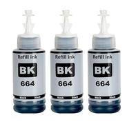 SHUOLEI 664 Tinta Compatible con Epson 664 Cartuchos de Tinta Multipack para ET-2500 ET-2550 ET-2600 ET-2650 ET- 3600 ET-4500 ET-4550 ET-14000 ET-15000 ET-16500 L100 L110 L200 L210 L350 L355 (paquete