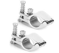 Shuoshenm 2 Piezas de Pin y Abrazadera de Leva para Barcos con bisagra, Clip Deslizante de mandíbula de Acero Inoxidable Grado Marino 316 para Yates, herrajes de Montaje para Barcos (el se levantó)