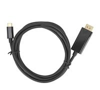 Shuoshenm Adaptador de cable HD tipo C a HDMI macho 4K x 2K, adaptador de pantalla inalámbrico para portátil a TV o proyector, 3840 x 2160 a 30 Hz, plug and play sin necesidad de