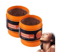 Shupiquant Bronze Glow Intensive Tanning Shimmer Gel, Luxury Intensive Tann Gels Accelerates the Tanner Process, Gels, Accelerates the Tanner Suited for All Skin Tones (2pcs)
