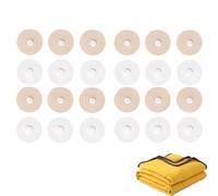 Shupiquant Snap - On Lightweight Quilt Holder, Quilt Cover Holder, Anti Slip Quilt Buckle, Strong Sticking Rug Corner Grippers, Washable Reusable Quilt Clamps Grippers (12 Pairs)
