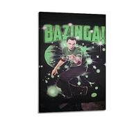 SHUPSY The Big Bang Theory Main Character Colorful Art Poster Pintura Decorativa Lienzo Arte Mural Salón Póster Dormitorio Pintura 20 x 30 Pulgadas (50 x 75 cm)
