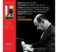 Shura Cherkassky joue Mozart, Schumann, Barber