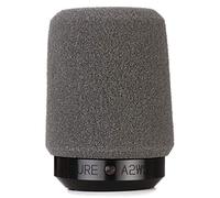 Shure A2WS-GRA - Parabrisas de espuma de bloqueo para 545 Series y SM57, Gris