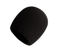 Shure A58WS-BLK - Parabrisas de espuma para todos los micrófonos de tipo bola Shure, Negro