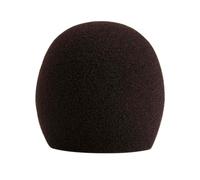 Shure A58WS-BLK - Parabrisas de espuma para todos los micrófonos de tipo bola Shure, Negro