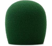 Shure A58WS-GRN - Parabrisas de espuma para todos los micrófonos tipo bola Shure, color verde