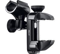 Shure A75M Soporte universal para micrófono con adaptadores de clip grandes y pequeños y poste adaptador de rosca universal