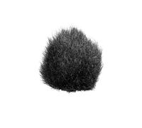 Shure Accesorios MoveMic - Paraviento de Pelo para micrófono de Solapa inalámbrico, Negro (AMV-LAV-Fur)