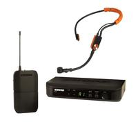 Micrófono inalámbrico Shure BLX14/SM31 para Fitness con batería de 14 horas y alcance de 100m Incluye micrófono de diadema SM31FH y receptor de canal único Banda S8