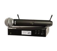 Shure BLX24R/SM58 Sistema de micrófono inalámbrico con micrófono vocal de mano SM58