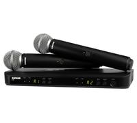 Shure blx288e/sm58-h8e - system bezprzewodowy z odbiornikiem i mikrofo
