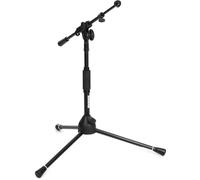 Shure by Gator Stage & Studio Series; Pie de trípode para micrófono Shure de perfil bajo con altura ajustable y brazo telescópico; (SH-TRIPODSTANDLP)