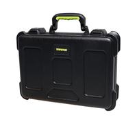 Shure by Gator TSA Case Series; estuche de plástico Shure con cierre aprobado por la TSA para 6 micrófonos wireless; (SH-MICCASEW06)