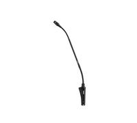 Shure Centraverse CVG12-B/C - Micrófono cuello de cisne, micrófono de condensador cardioide con cuello de 30,5 cm, preamplificador integrado, incluye antiviento y brida de montaje, negro