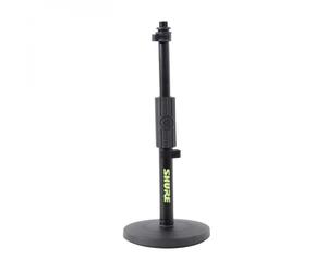 Shure Desktop Mic Stand With 6” Round Base