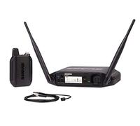 Shure GLXD14+/93 Sistema de micrófono inalámbrico Digital Pro de Doble Banda para entrevistas, presentaciones, Teatro, duración de la batería de 12 Horas, Rango de 100 pies | Micrófono Lavalier WL93
