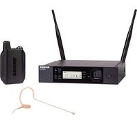 Shure GLXD14R+/MX53 Sistema de micrófono inalámbrico Digital Pro de Doble Banda para transmisión, Iglesia, presentaciones, duración de la batería de 12 Horas, Rango de 100 pies, micrófono de