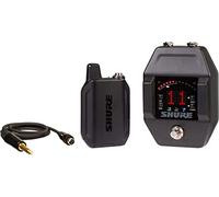 Shure GLXD16+ Sistema inalámbrico digital Pro de doble banda, perfecto para guitarra y bajo, batería de 12 horas, alcance de 100 pies, incluye cable de guitarra WA305 de alta calidad con conector de 1