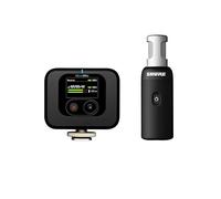 Shure MoveMic 88+ - Kit de video de micrófono inalámbrico - Grabadora de audio profesional para entrevistas de grabación de película/campo, micrófono estéreo 4 patrones polares | Compatible con iOS