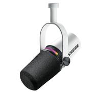 Shure MV7+ Micrófono Dinámico para Podcast USB-C y XLR - Blanco